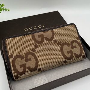 Gucci jumbo GG long zippy wallet in box ❤️
